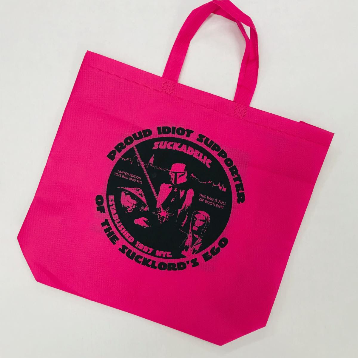 Free Suckadelic tote bag with purchase!